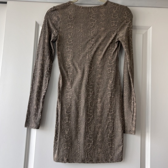 Zara Mini Snake Skin Dress - Picture 3 of 3